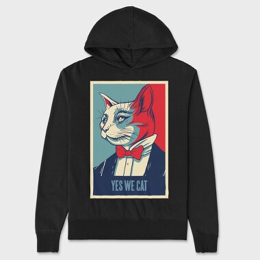 Yes We Cat, Unisex Men's Hoodie