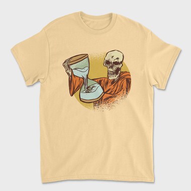 Death With Hourglass, Unisex Men's T-Shirt