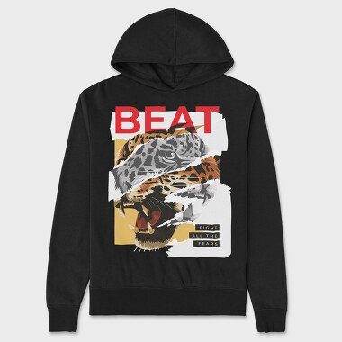 Fight All the Fears, Unisex Men's Hoodie