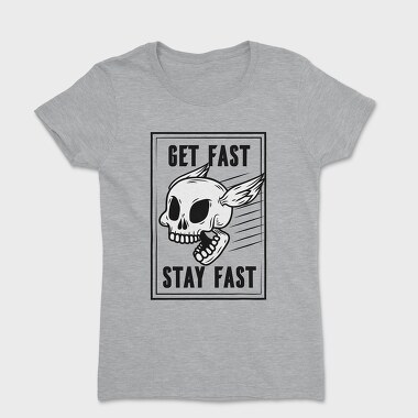 Fast Skull, Women's T-Shirt