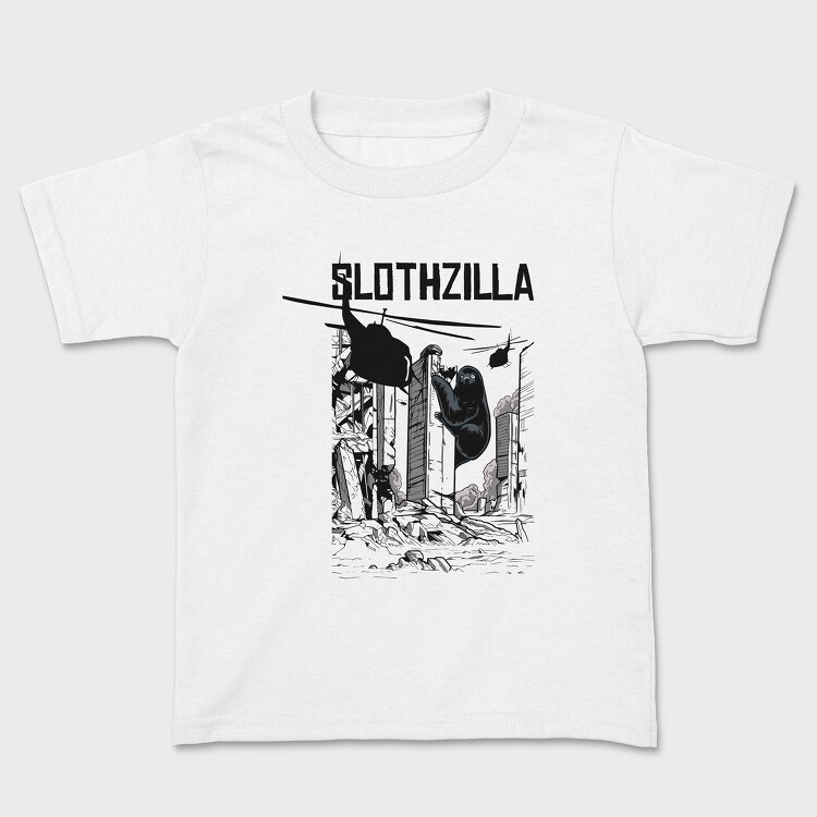 Slothzilla, Kids' T-Shirt