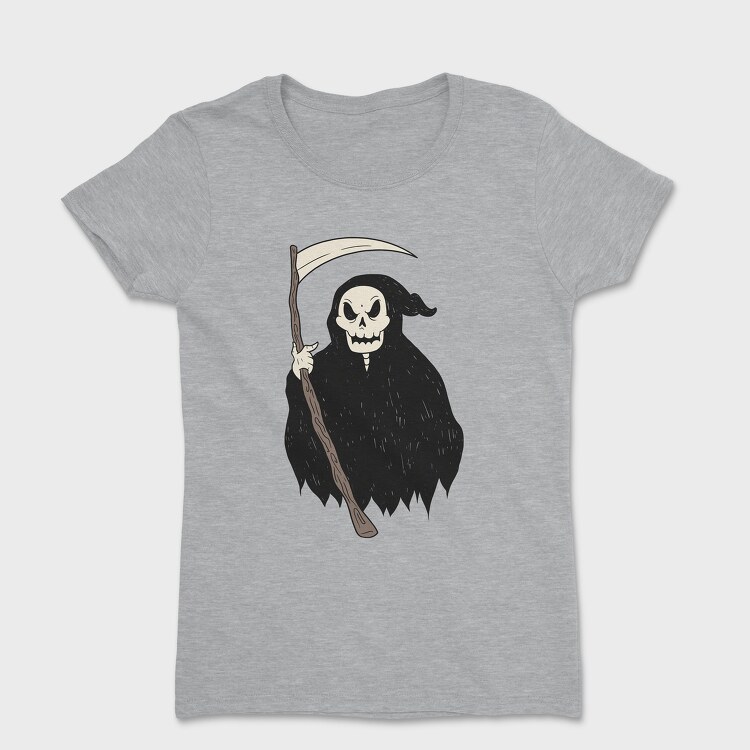 Grim Reaper Skull, Дамска Тениска