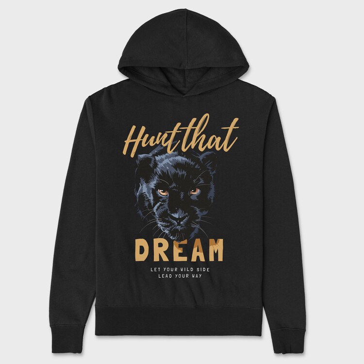 Hunt That Panther, Unisex Men's Hoodie