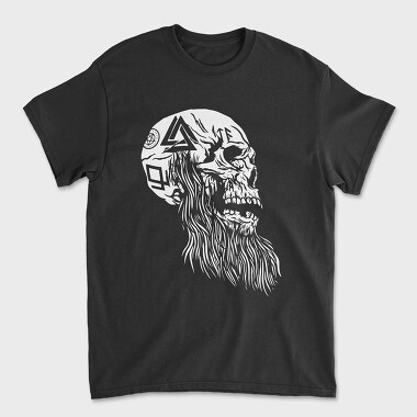 Viking Skull, Unisex Men's T-Shirt