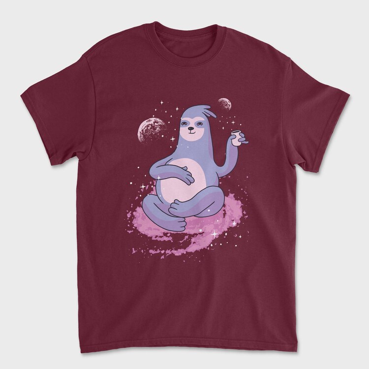 Space Sloth, Unisex Men's T-Shirt