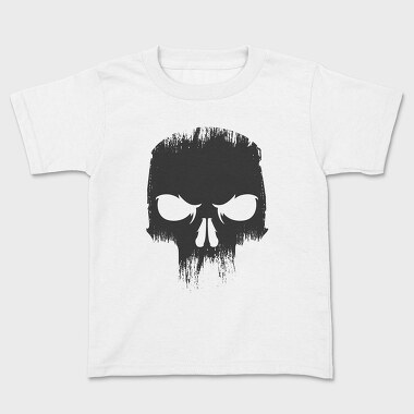 Angry Skull Black, Детска Тениска