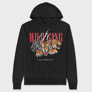 Wild Cats Gang, Unisex Men's Hoodie