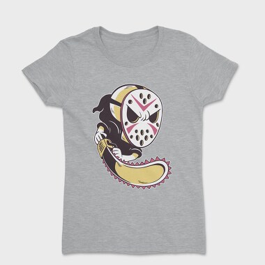 Grim Reaper Hockey Mask, Women's T-Shirt