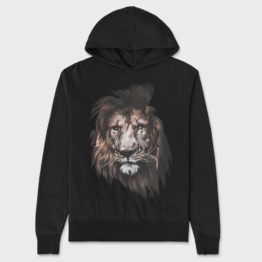 Lion 2, Unisex Men's Hoodie