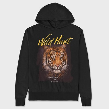 Wild Hunt, Unisex Men's Hoodie