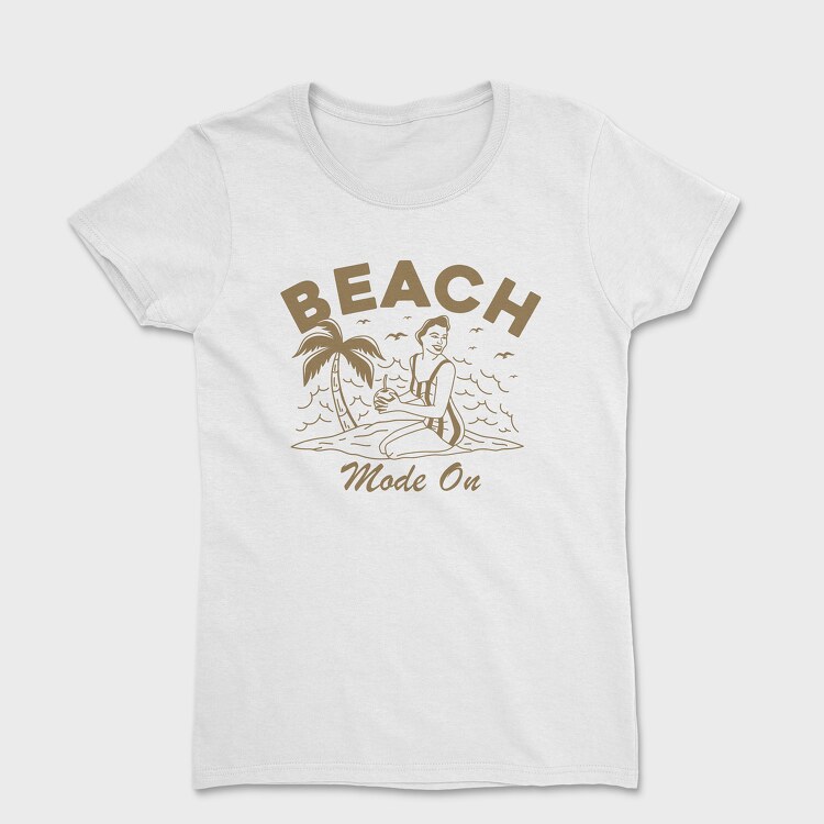 Beach Mode On, Дамска Тениска