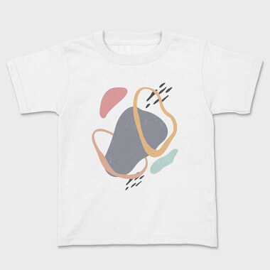 Boho Abstract 14, Детска Тениска