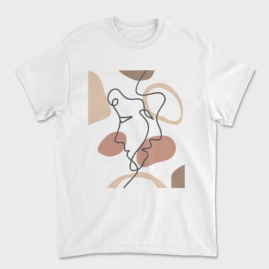 Boho Abstract 18, Unisex Men's T-Shirt