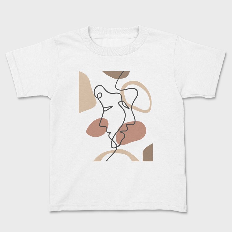 Boho Abstract 18, Детска Тениска