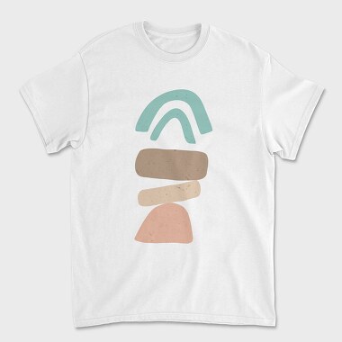 Boho Abstract 23, Unisex Men's T-Shirt