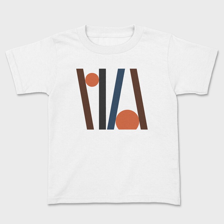 Boho Abstract 25, Kids' T-Shirt