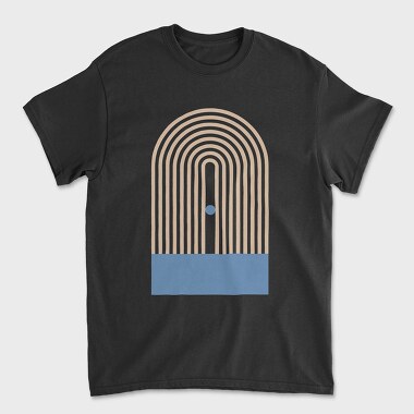 Boho Abstract 4, Unisex Men's T-Shirt