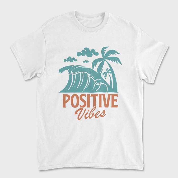 Positive Vibes, Унисекс Мъжка Тениска