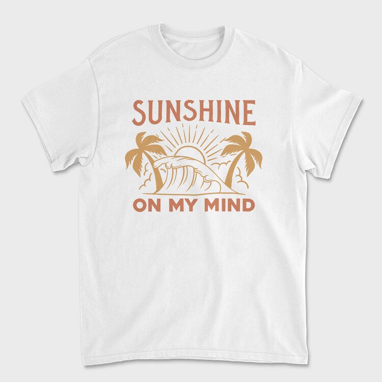Sunshine on My Mind, Unisex Men's T-Shirt