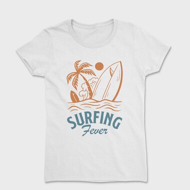 Women's T-Shirt, Surfing Fever