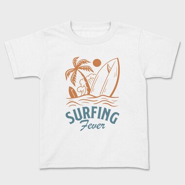 Surfing Fever, Kids' T-Shirt