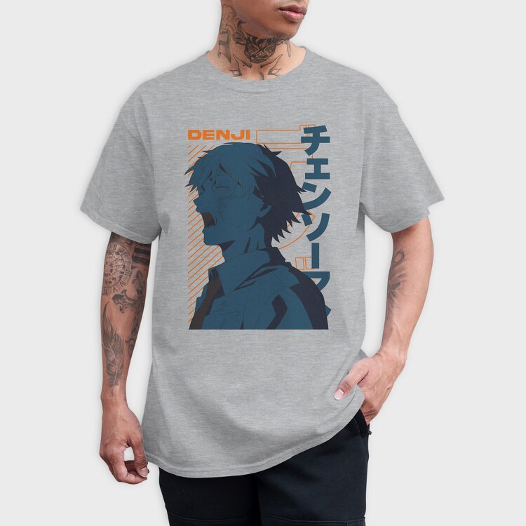 Boho Abstract 1, Унисекс Мъжка Тениска