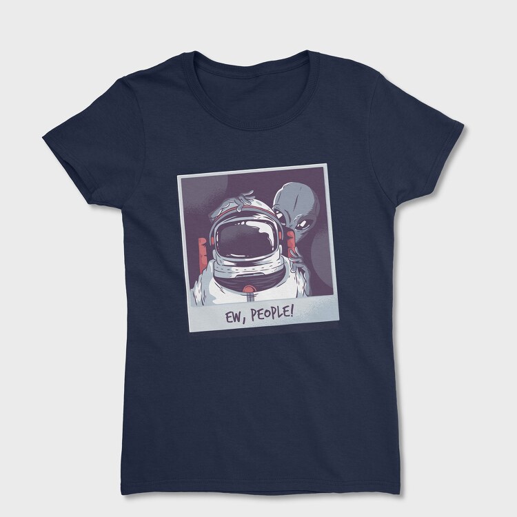 Astronaut Alien, Women's T-Shirt