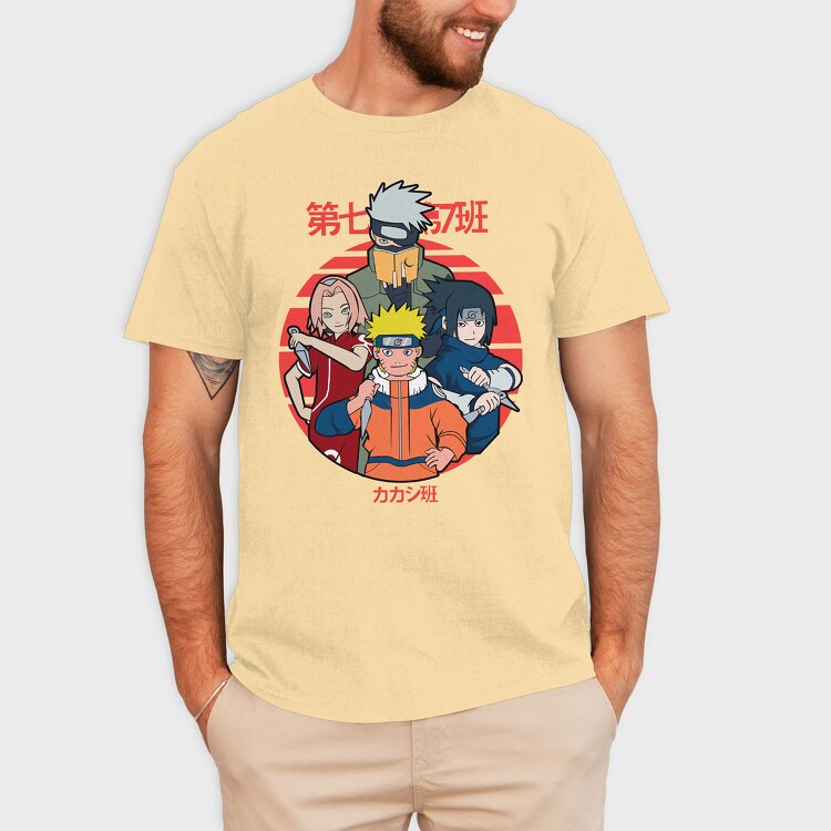 Boho Abstract 5, Унисекс Мъжка Тениска