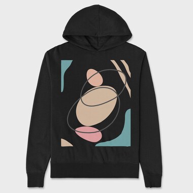 Boho Abstract 11, Унисекс Мъжко Суичър