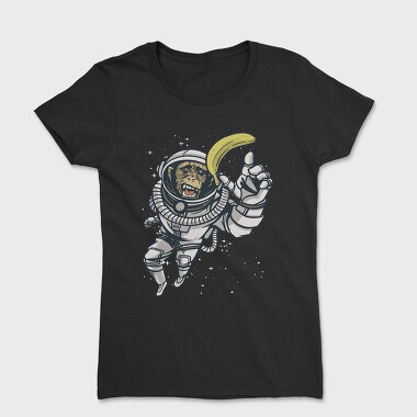 Astronaut Chimp, Women's T-Shirt