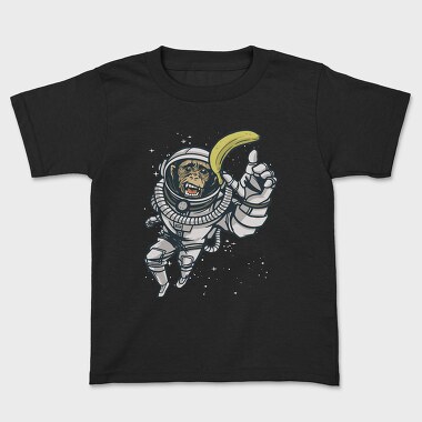 Astronaut Chimp, Kids' T-Shirt