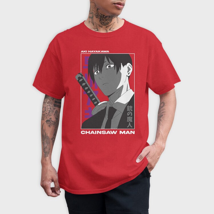 Boho Abstract 20, Унисекс Мъжка Тениска