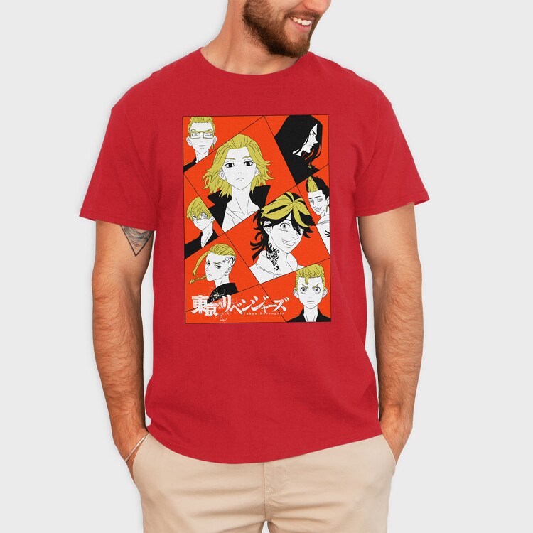 Boho Abstract 20, Унисекс Мъжка Тениска