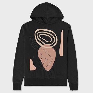 Boho Abstract 8, Unisex Men's Hoodie