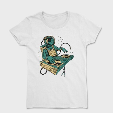 Astronaut Dj, Women's T-Shirt