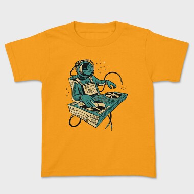 Astronaut Dj, Kids' T-Shirt