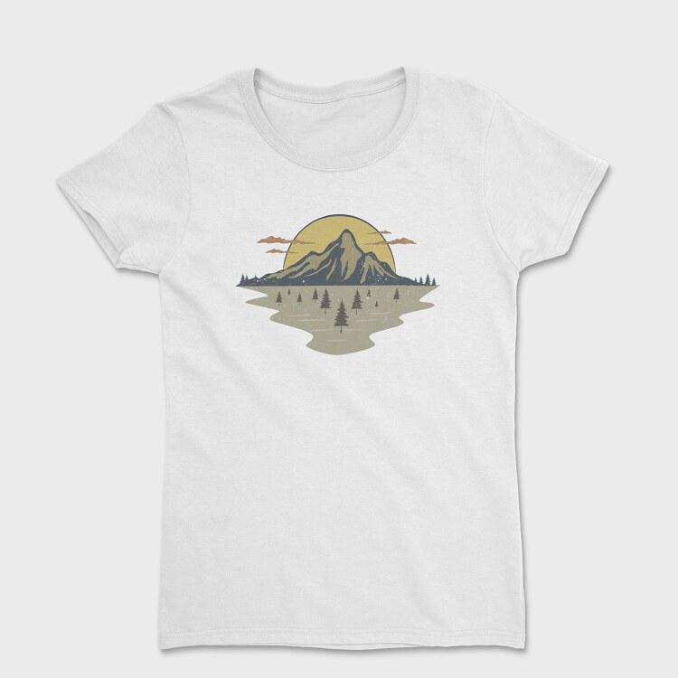 Retro Nature Outdoor 1, Women's T-Shirt