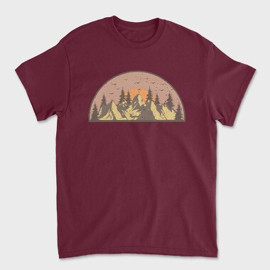 Retro Nature Outdoor 10, Unisex Men's T-Shirt
