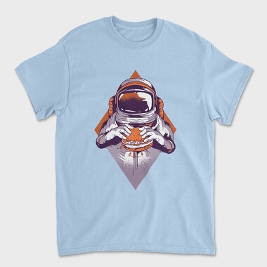 Astronaut Burger, Unisex Men's T-Shirt