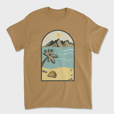Retro Nature Outdoor 28, Unisex Men's T-Shirt