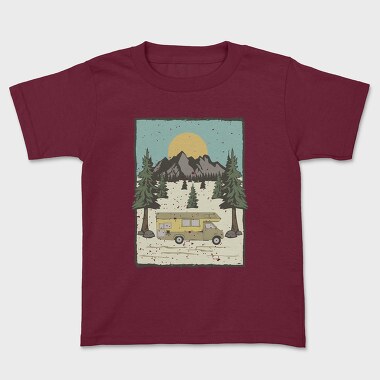 Retro Nature Outdoor 30, Kids' T-Shirt