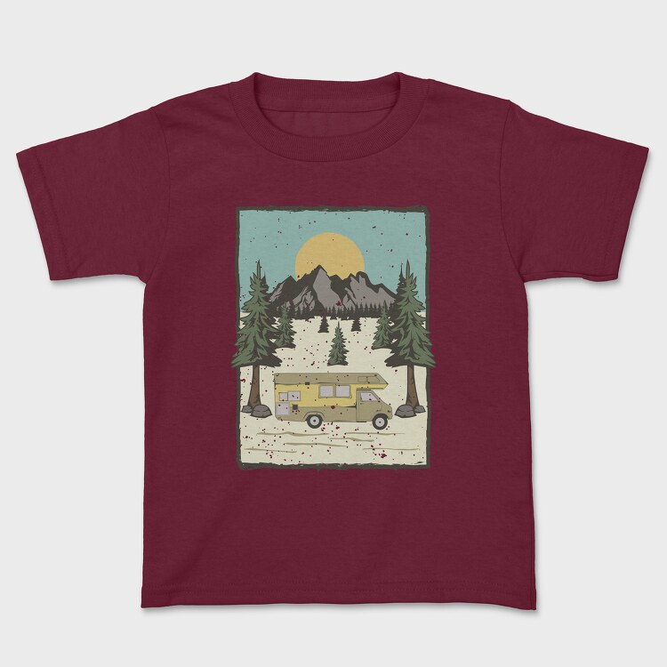 Retro Nature Outdoor 30, Детска Тениска