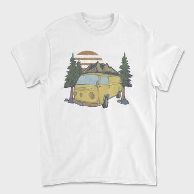 Retro Nature Outdoor 7, Unisex Men's T-Shirt