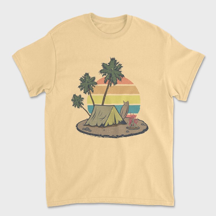 Retro Nature Outdoor 8, Unisex Men's T-Shirt
