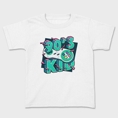 90 Kid, Kids' T-Shirt