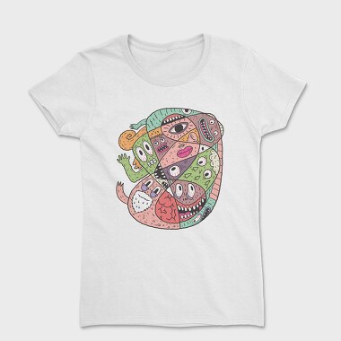 Abstract Monster 1, Дамска Тениска
