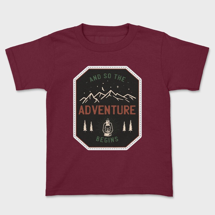 Adventure Begins, Детска Тениска