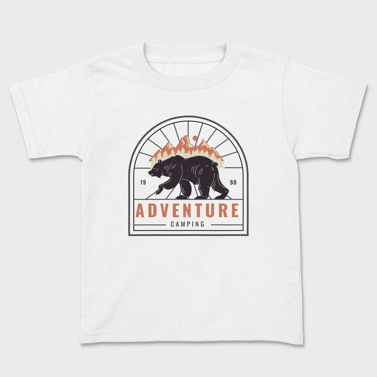 Adventure Camping Bear, Детска Тениска