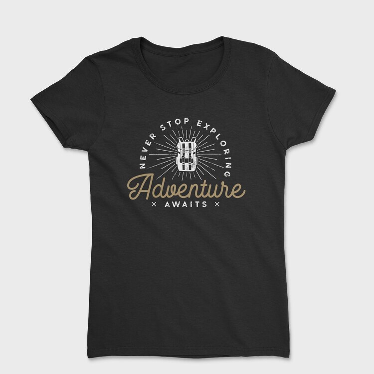 Adventure text, Дамска Тениска