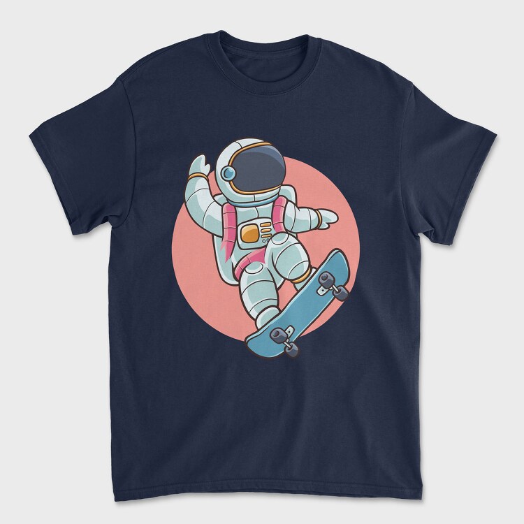 Astronaut Skate 2, Унисекс Мъжка Тениска